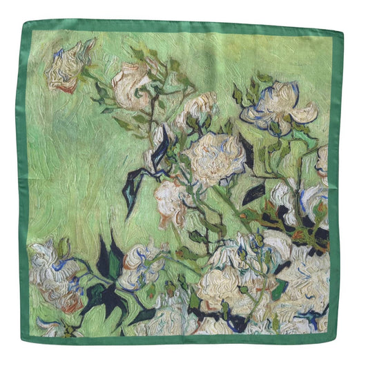 Classic Flower Print Scarf